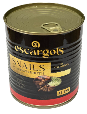 Polpa di Lumache al Naturale in Brodo Vegetale